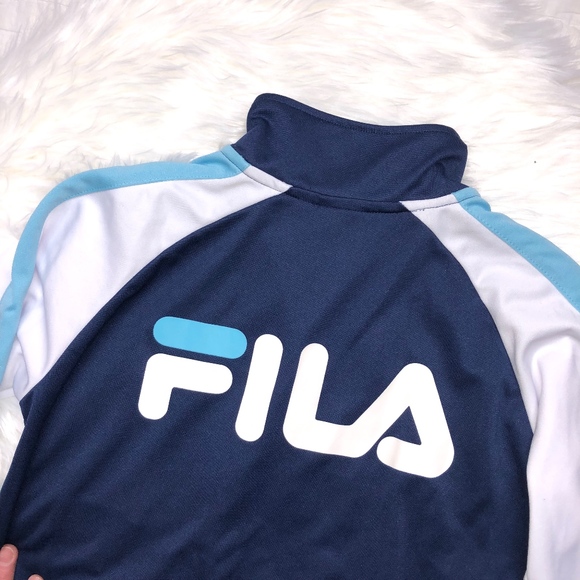 Fila Zip Up Tracksuit  With Contrast Details Sz. S - Picture 4 of 8
